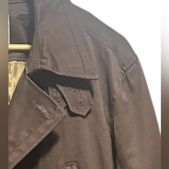 Diesel vintage men’s trench coat XL in exc condition! Y2K and academia in 1 coat - Picture 11 of 15